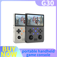 G30 Handheld Game Console 4.3 Inch IPS Screen 3000mAh Battery Linux System Retro Portable Video Console Gift