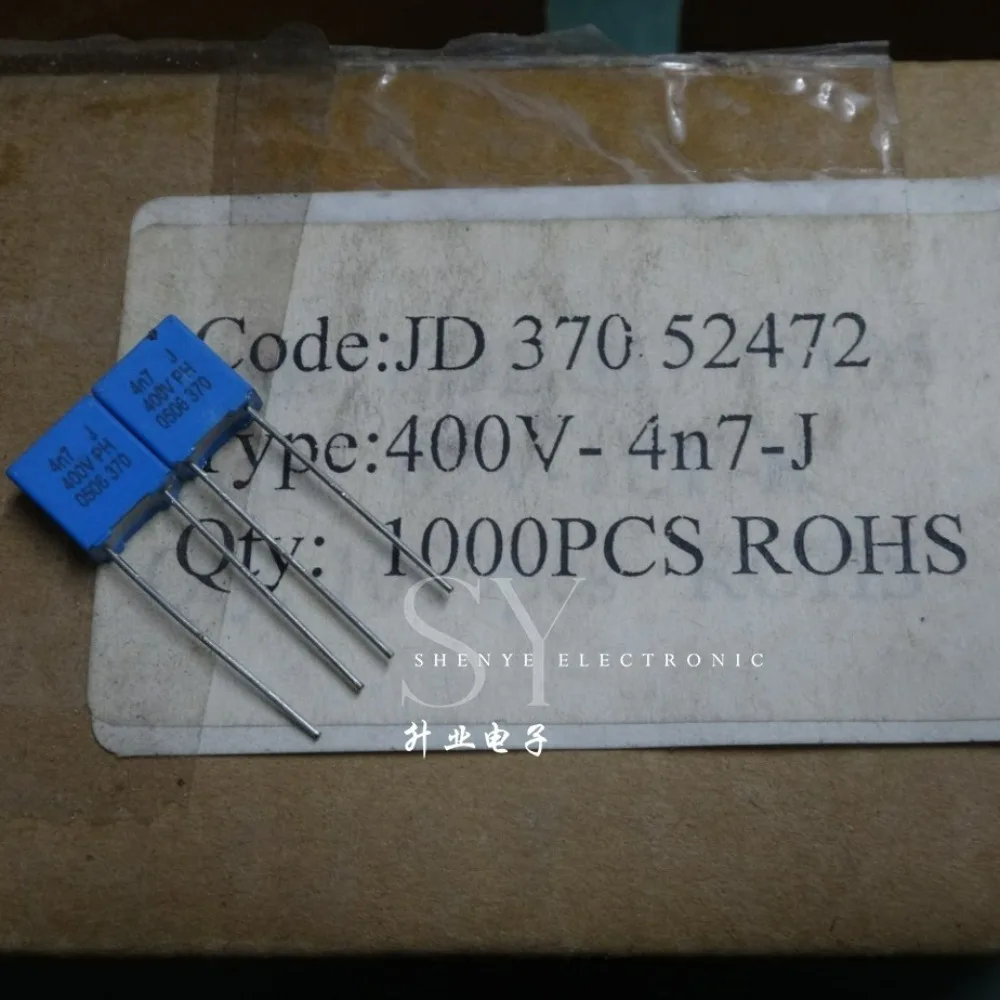 

20PCS MKT370 0.0047uf/400v 4.7nf 4n7 4700pf 472 Brand New 5mm Film Capacitor