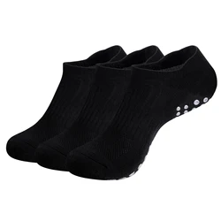 YUEDGE Grip Socks for Women Men Pilates Grip Socks Non Slip Yoga Sock with Grips for Barre Barefoot Hospital Grippy Sock