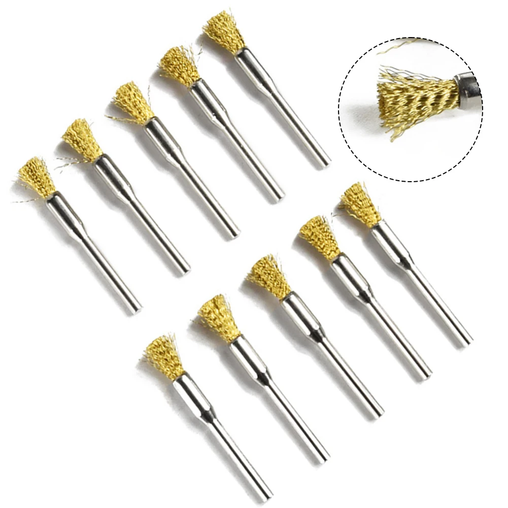 Extended Wire Brush Copper Wire Brushes Effective Cleaning Solution Extended Reach Design Cleaning Hard-to-Reach Areas
