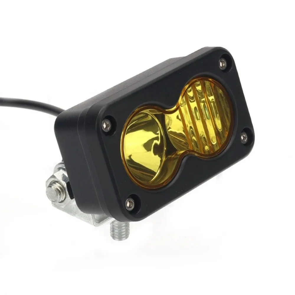 Superbright 3 Inch LED Pod Light White Yellow Driving Light 20W Spotlight Car Motorcycle Truck