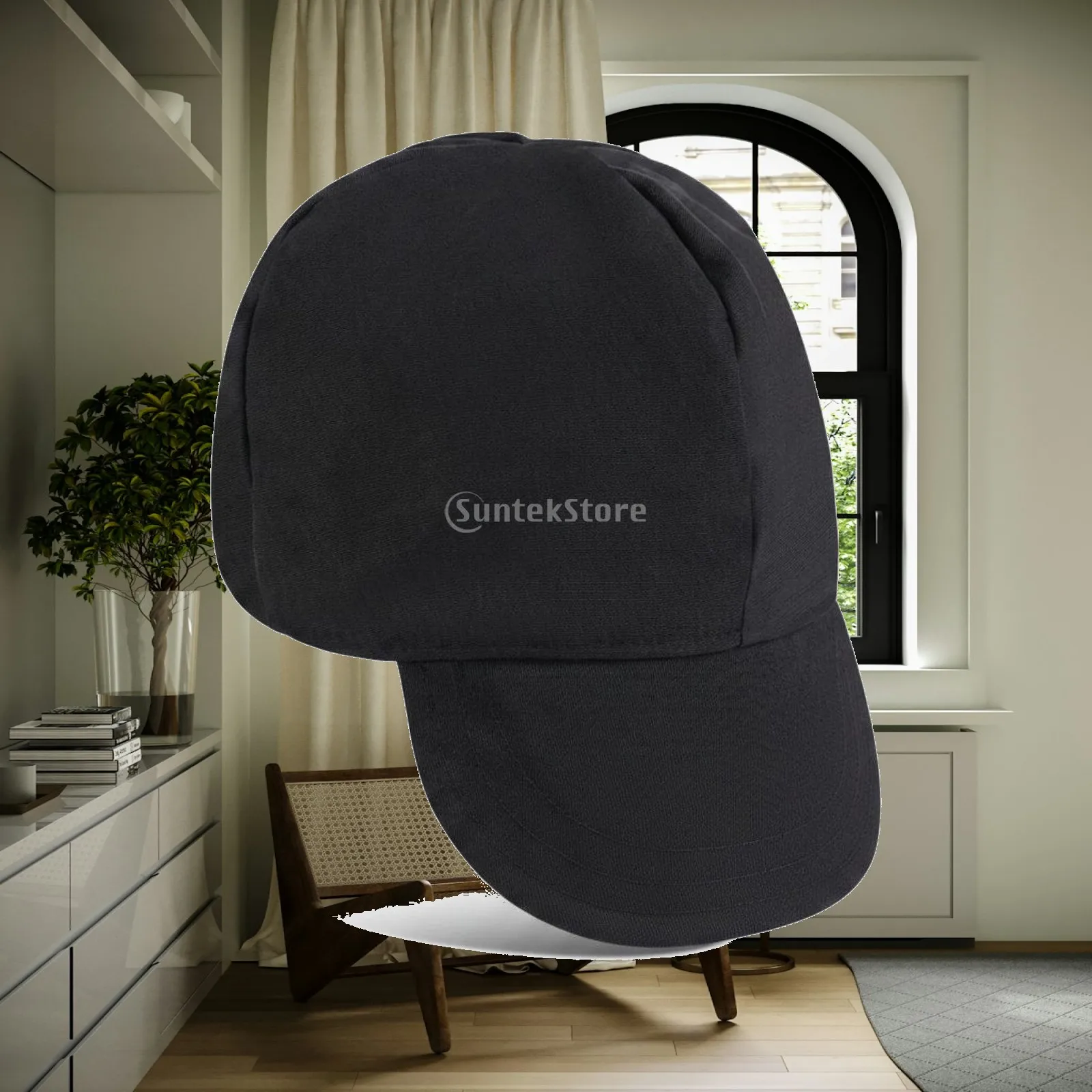 Flame-Resistant Metalworking Cap Breathable Dustproof Metalworking Hat Sweat-Absorbent Flame Resistant Welder Hat