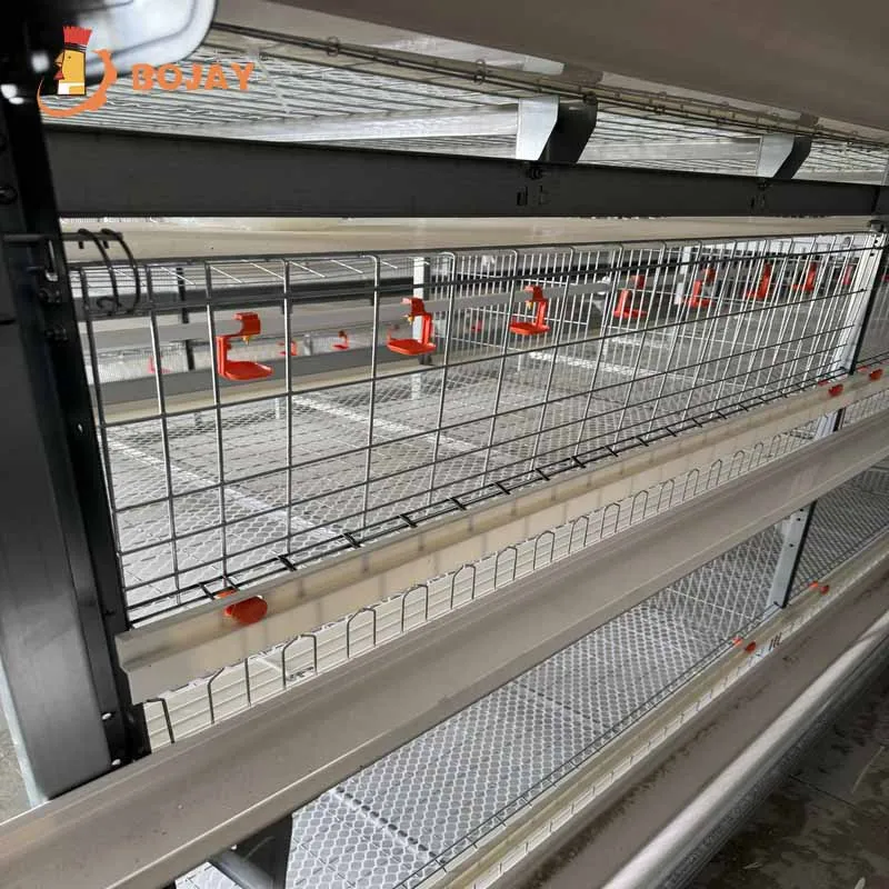 New Hot DIP Galvanized H-Frame Automatic Harvest Battery Equipment Trolley Efficient Feeding Tool for Animal Cages 90-200
