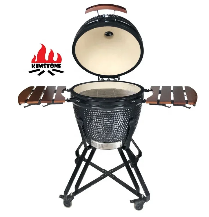 KIMSTONE 23 inch XL L size Large Kamado Ceramic Bbq outdoor Charcoal Kamado Grill Asador Chargrill Fours Boi