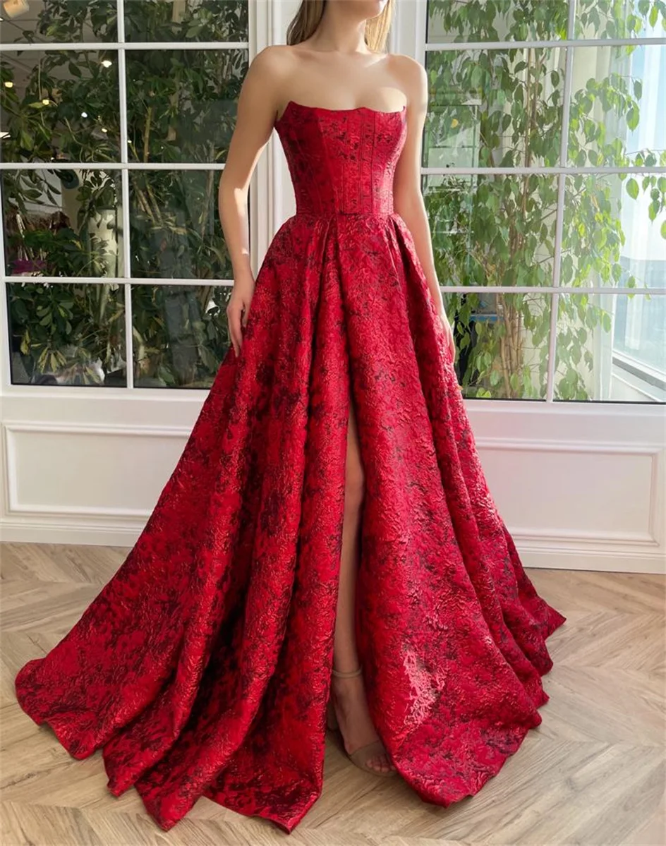 Shiyicey Red 2024 Printing Ball-Gown Backless Sleeveless Floor-length Dress Graduation Party Evening Elegant Luxury Celebrity