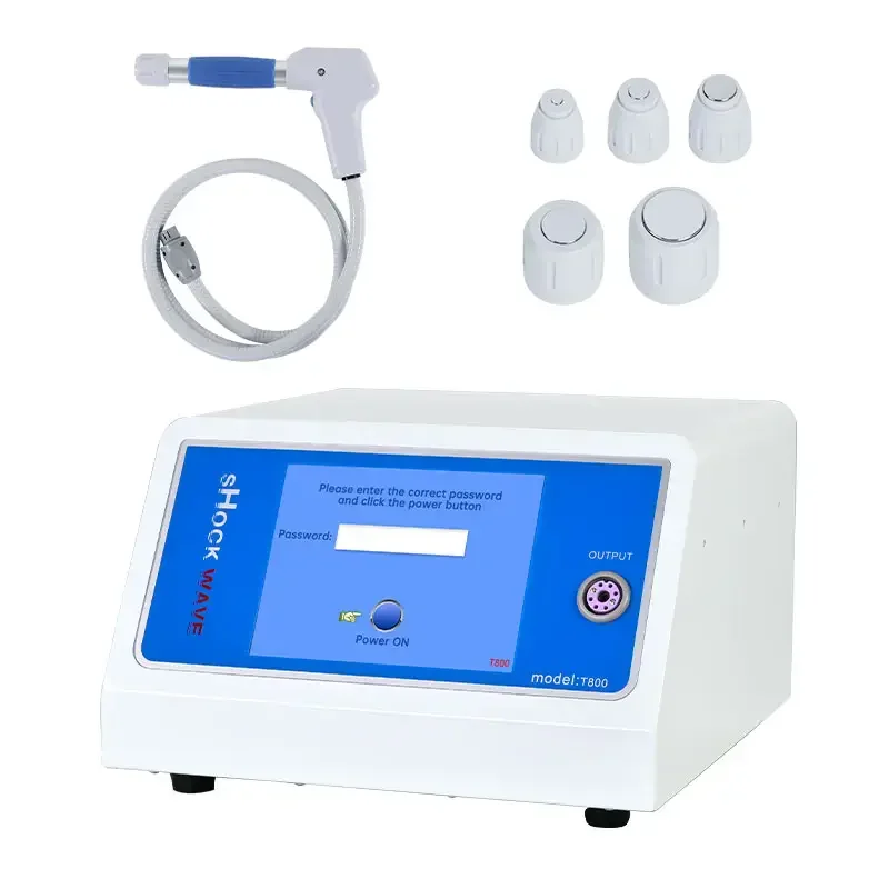 Dispositivo de ondas de choque neumáticas profesionales, masajeador corporal, terapia para el dolor de piernas y rodillas, fisio