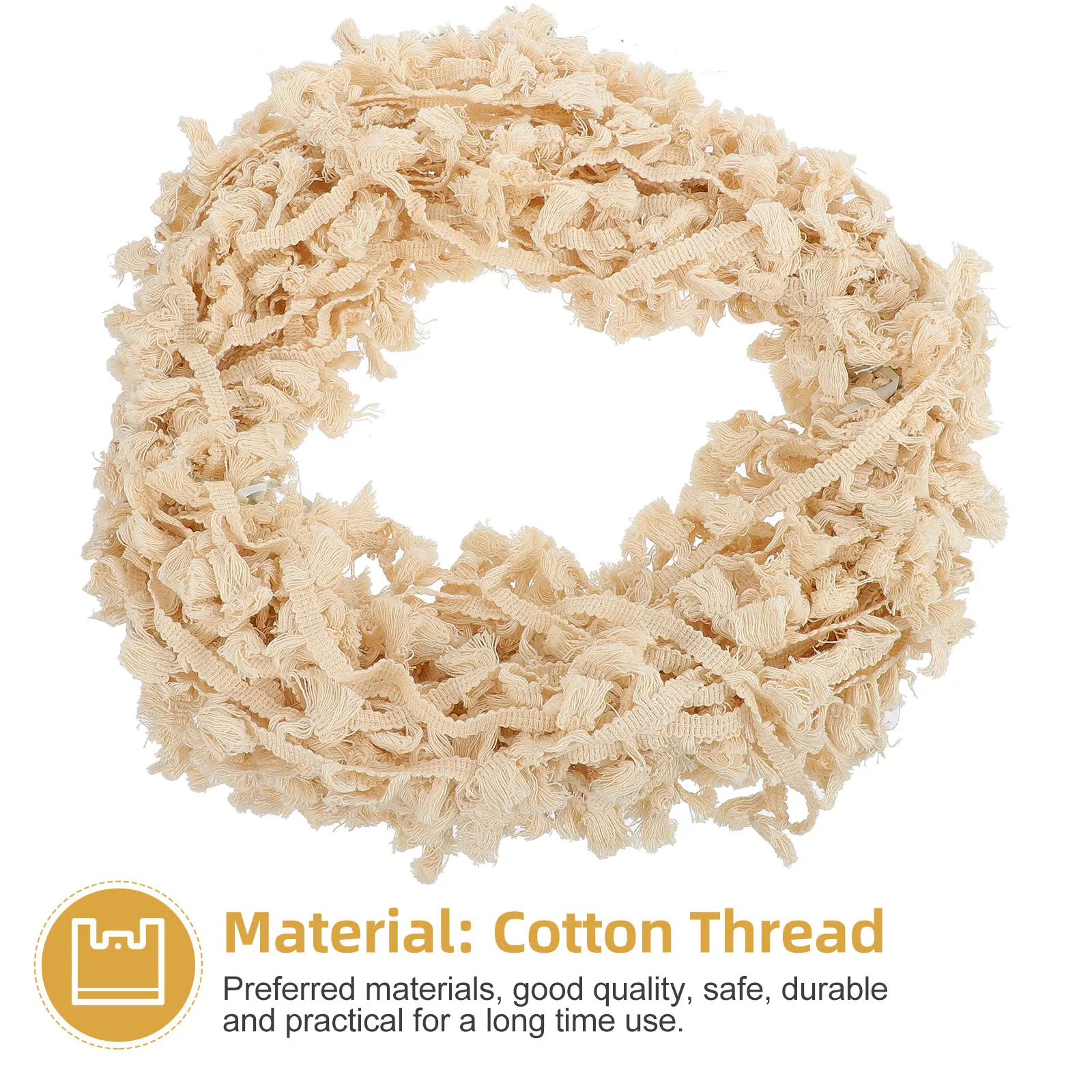 

Cotton Broom Tassel Braid for Sewing Clothes Trim Items Tassels DIY Supplies Ribbon Border