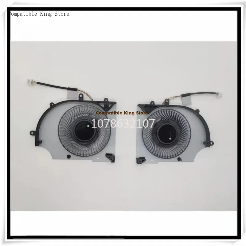 d+New Original Laptop Cooling CPU+GPU Fan for MSI 16 AI Studio A1VHG A16 AI+FAN MS-15F3 MS-15FK DC5V 1.0A