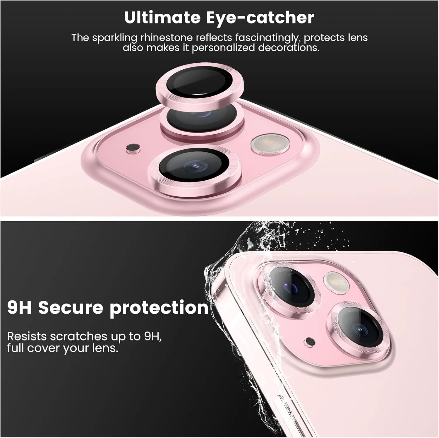Camera Lens Protector Cover For iPhone 15 Pro Max 14 Plus 13 Mini 15Pro 14Pro 13Pro 15Plus 14Plus 13mini Protection Accessories - náhled 3