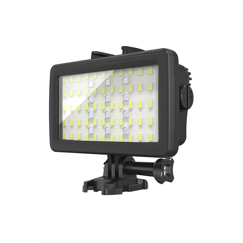 Waterproof photo light, outdoor live broadcast led fill light, full color RGB diving light, suitable for Gopro