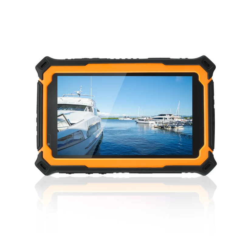 For T71EX 8GB 128GB 7 Inch Octa Core 10000mAh High Brightness Keyboard Reader Outdoor Barcode Scanner Rugged Waterproof NFC