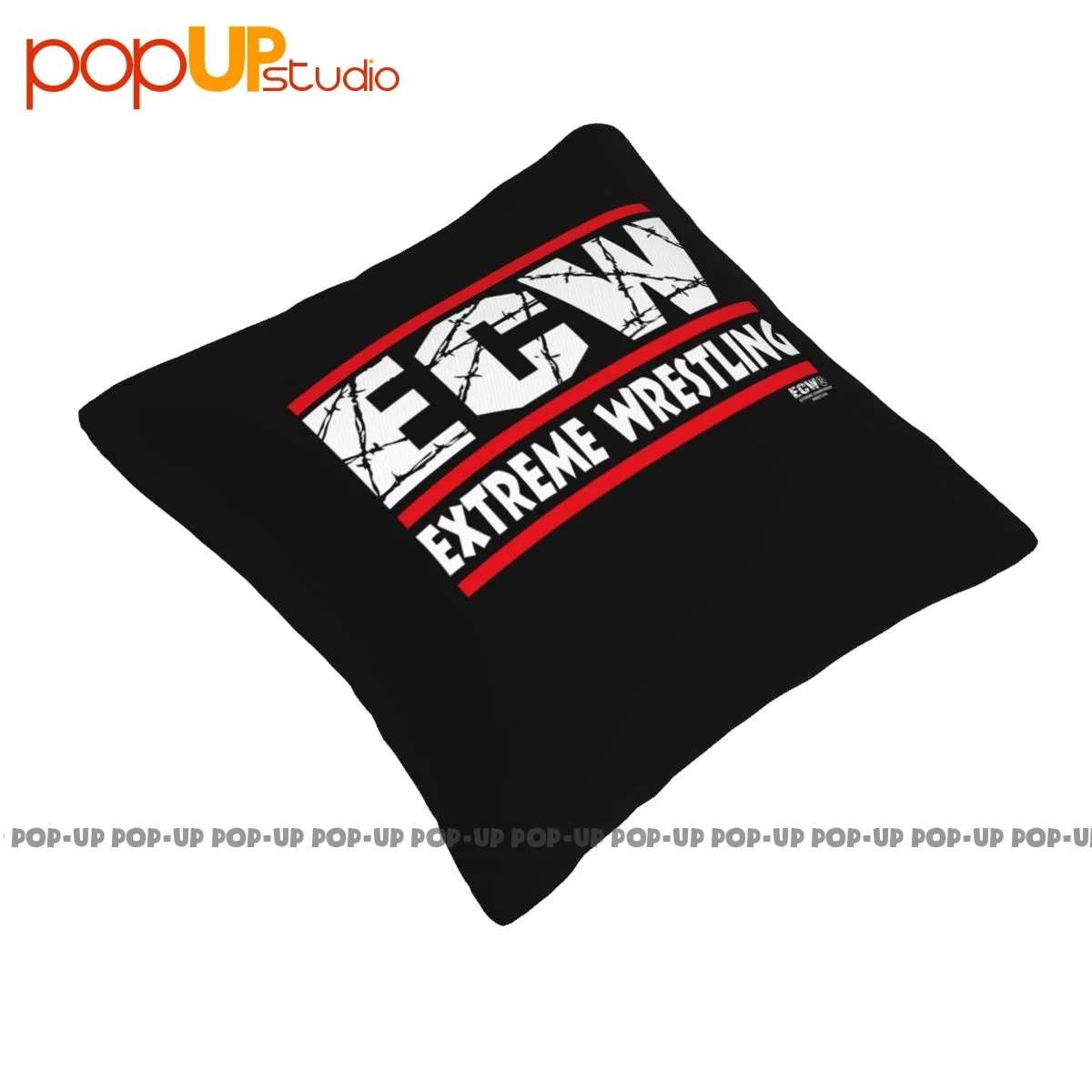 Custom Ecw Hardcore Wrestling Pillowcase Throw Pillow Cover Vintage Soft Skin Skin-Friendly