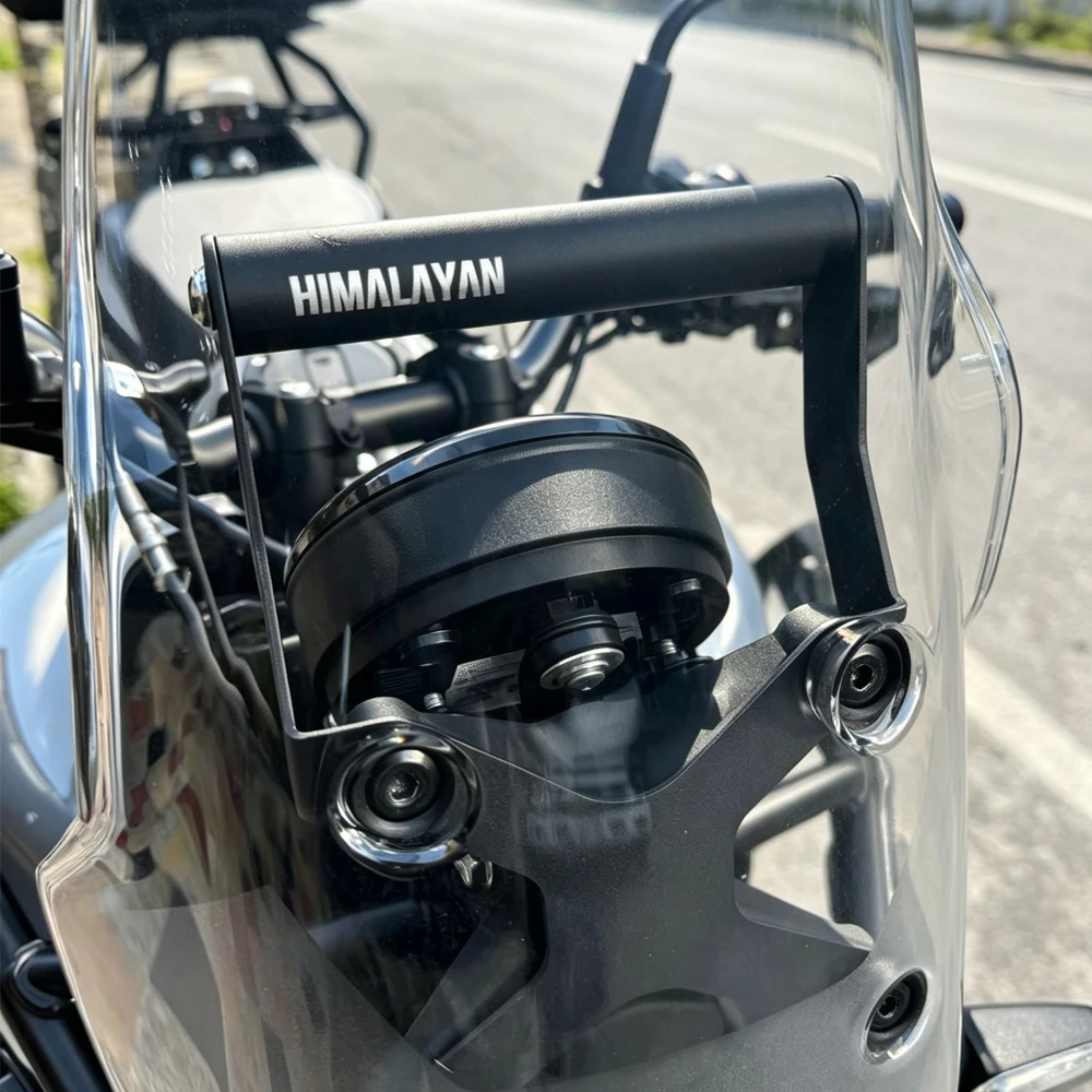 2026 Motorcycle Phone Holder Stand GPS Navigation Plate Bracket For Himalayan 450 2024 2025 Himalayan450 Accessories - view 3