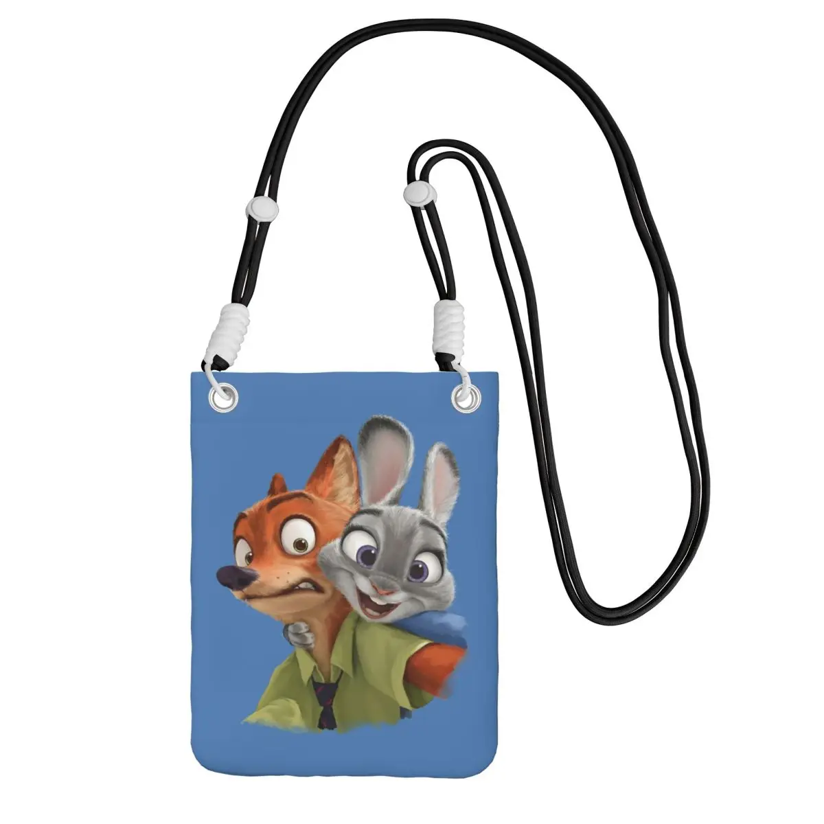 

Сумка для мобильного телефона Zootopia на заказ для мужчин и женщин, модная сумка через плечо с анимацией зоопарка, сумка для ключей, мини-кошелек на плечо, кошелек