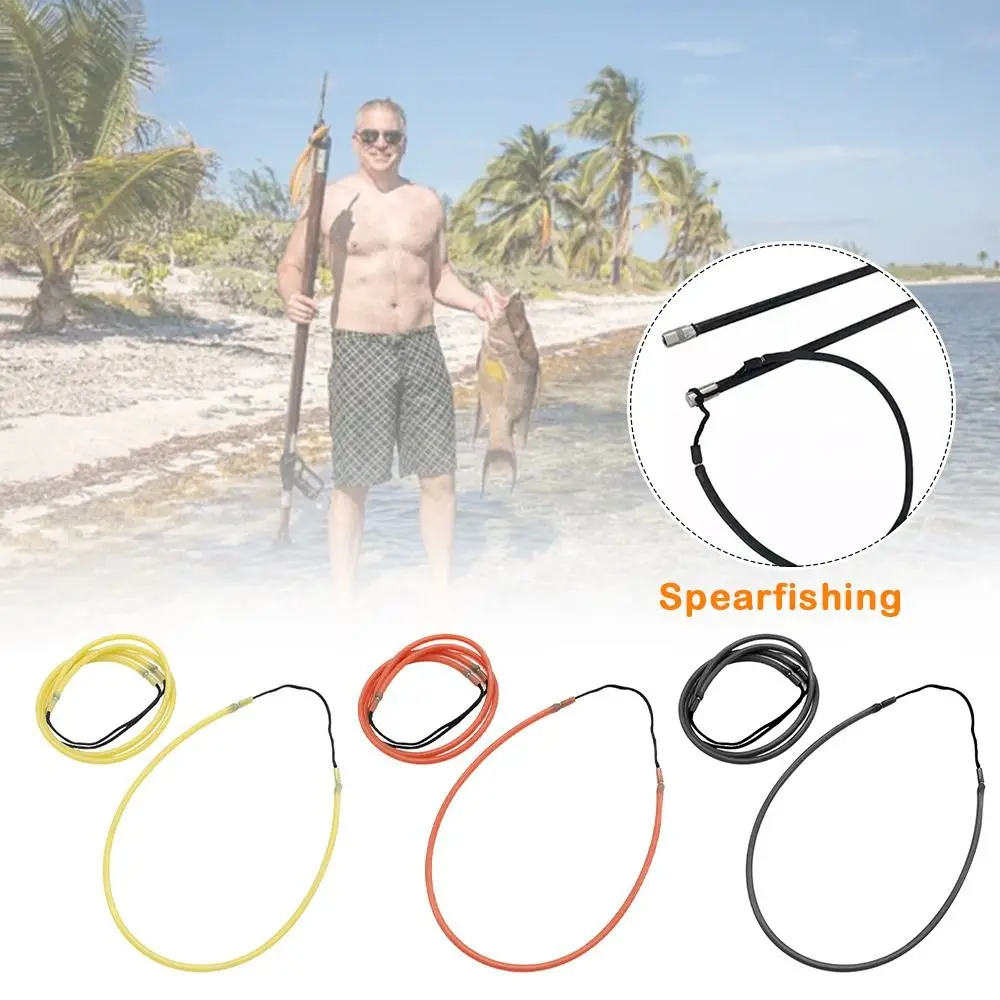 Speargun Rubber Bands Elastic Rubber Fishing Hand Spearing Equipment Speargun Pole Spear Sling for Harpoon Spearfishing Diving