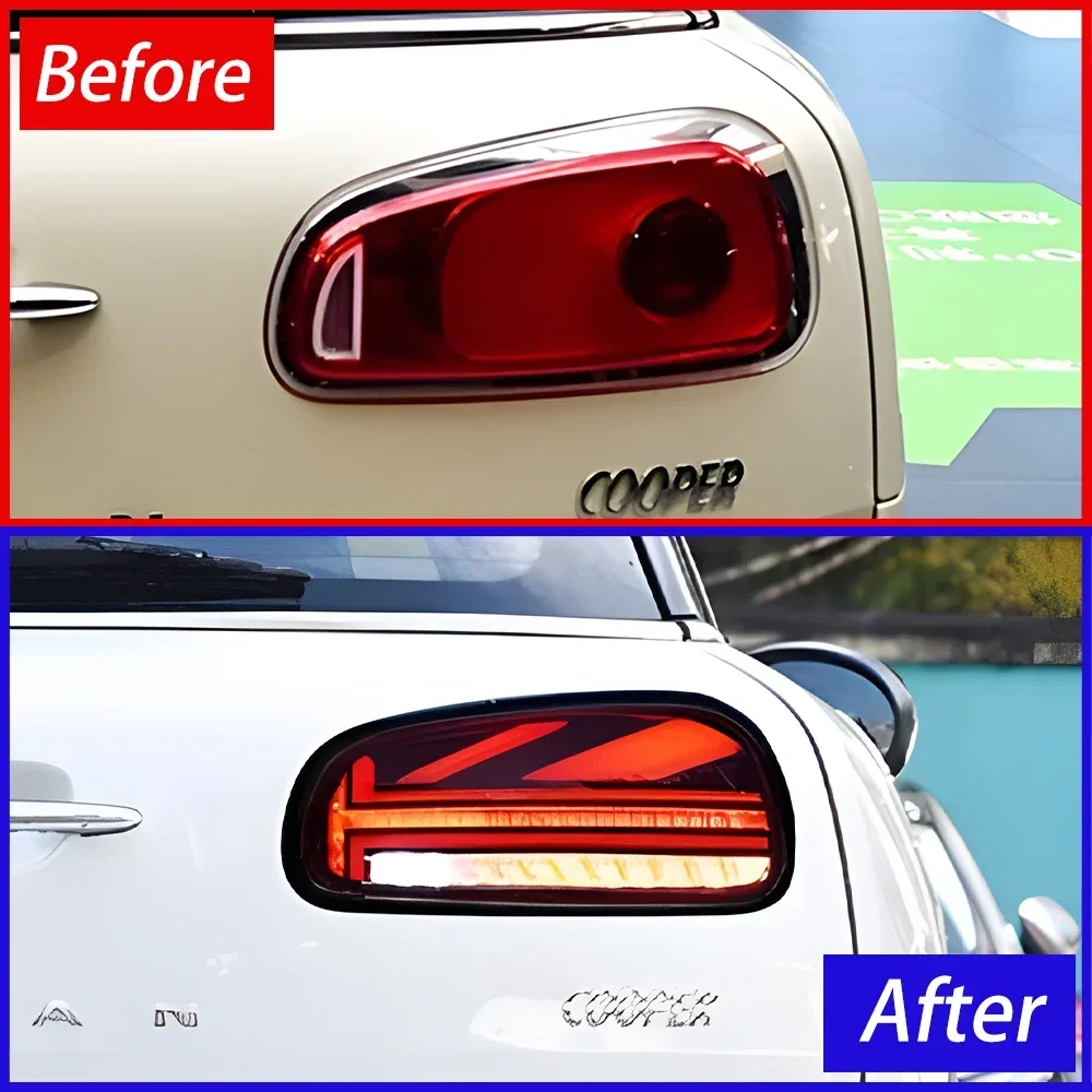 Car Taillight Assembly For 2014-2018 Mini Clubman F54 F55 F56 Upgrade 2023 Styling LED Dynamic Auto Tail Lamps Hot Accessories