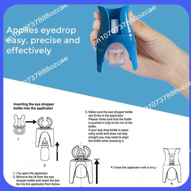 A26P حامل قطرة العين مساعد مراهم العين حامل قطرة جهاز قطرة العين دليل المعونة مساعدة قضيب أداة العناية بالعين