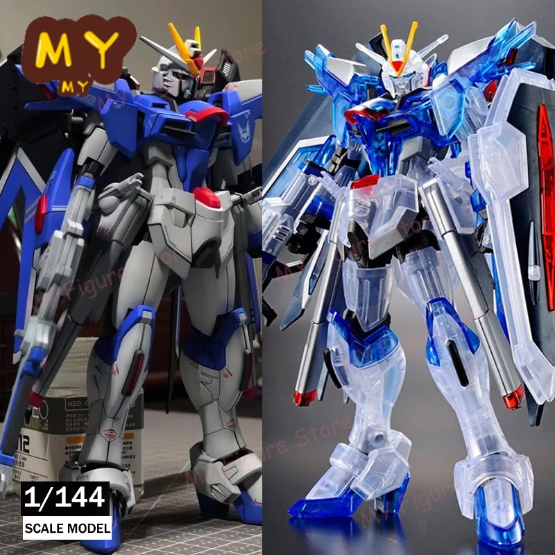 Flying Freedom XFS HG Rising Freedom 1/144 SEED FREEDOM With Water Sticker Bracket Double Mask Assembly Model Mech Figure Toy