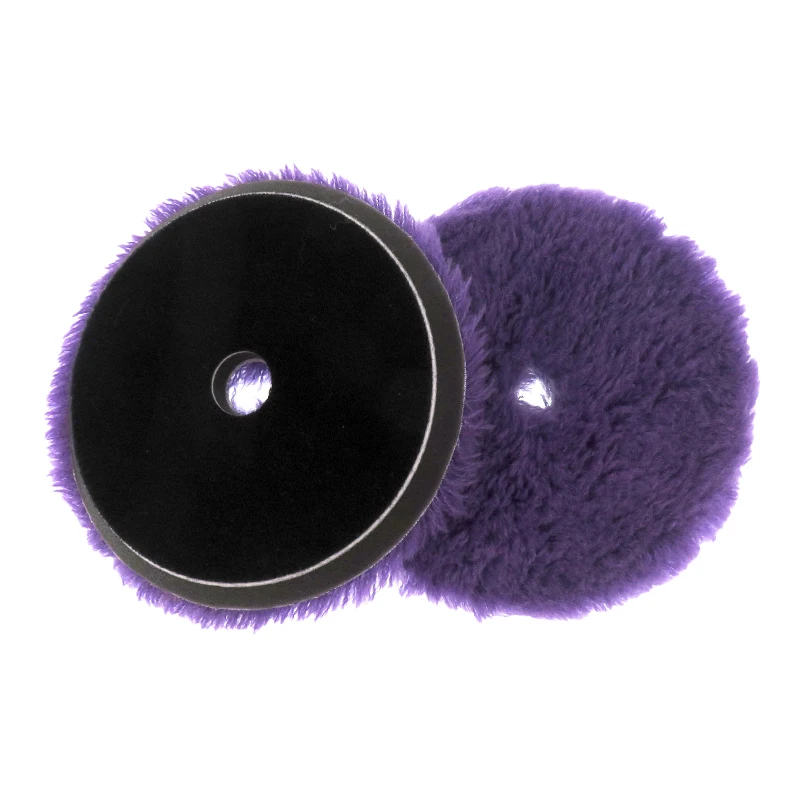 6 Inch Wool Polishing Pad 1 Pcs 150 mm Hook and Loop Premium Wool Cutting Pad for Car Polisher Car Polishing and Buffing ﻿