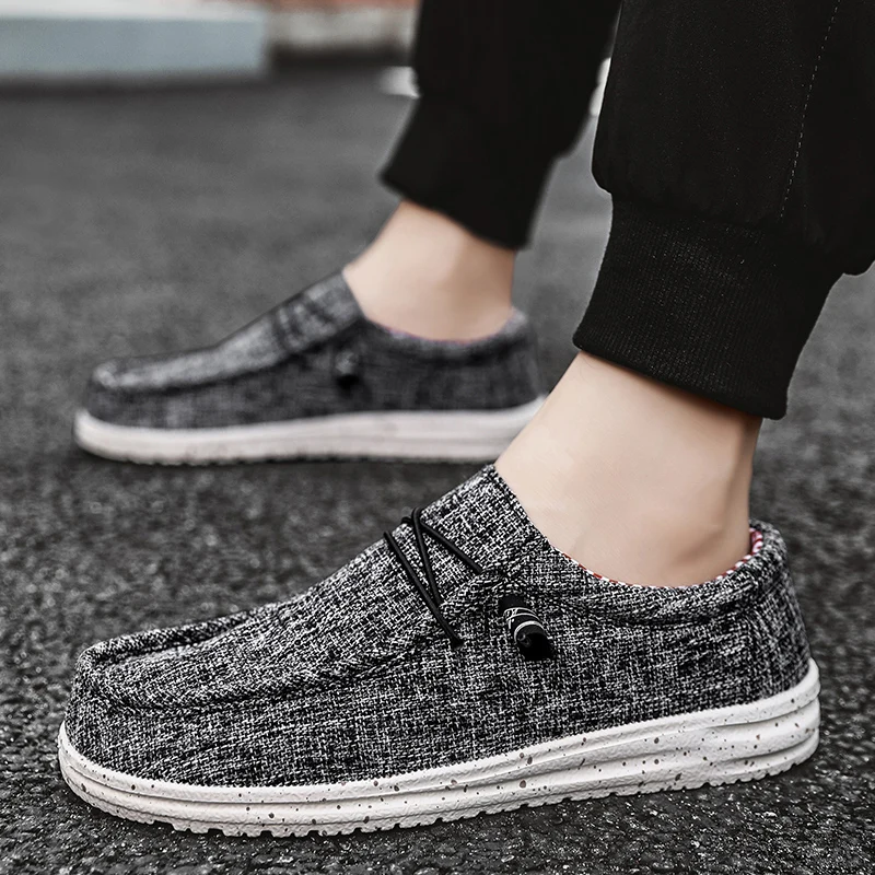 Men's Mesh Loafers Autumn Mens Vulcanized Shoes Breathable Lightweight HikingOutdoor Sports Shoes Zapato Abierto Scarpa Aperta image 6