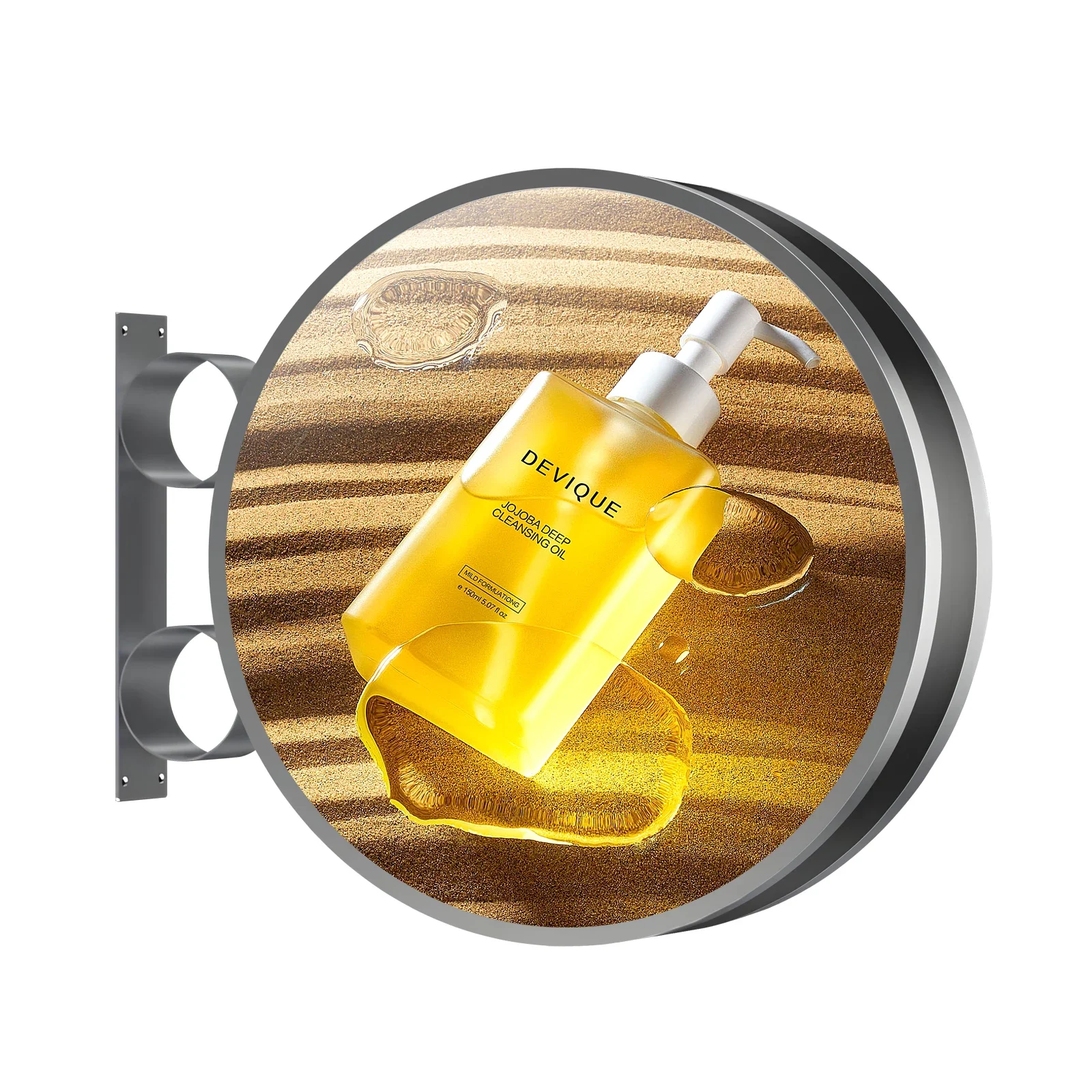 826HOT Outdoor LED 3D Hologram Display Fan with 832 LEDs and Splicing Support for Large-Scale Visual Advertising