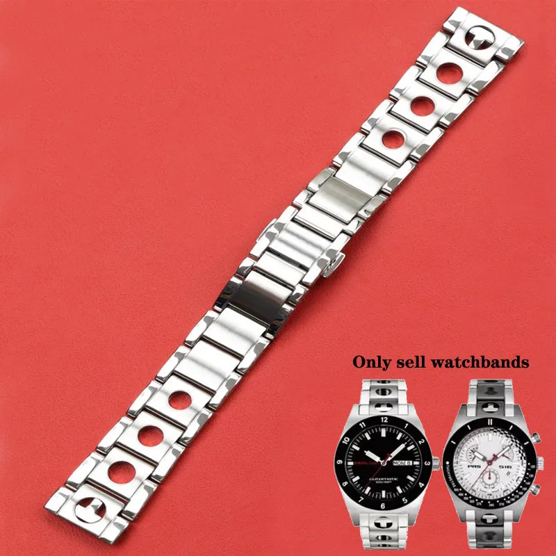 

Watch Band For Tissot T91 Watch Strap Accessories Wristband Comfortable To Wear PRS 516 Racing Car Solid Stainless Steel 20mm