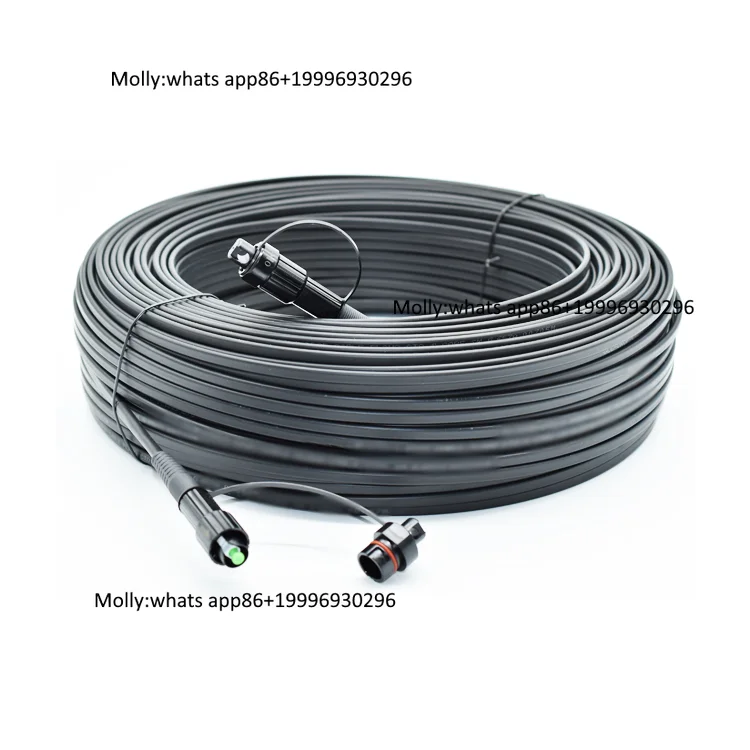 Waterproof Mini Outdoor ST UPC ST UPC Patch Cord 3m 7.0mm SM MM Armored Fiber Optic Cable for Outdoor Use