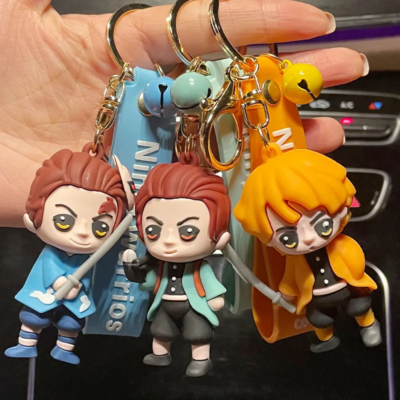 Miniso High-end and exquisite key chains, pendants, epoxy resin dolls, children's claw machines, key chain small gifts