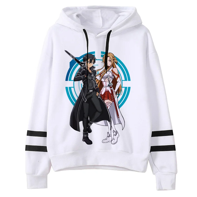 sword art online hoodies men graphic grunge male hoody sweatshirts harajuku