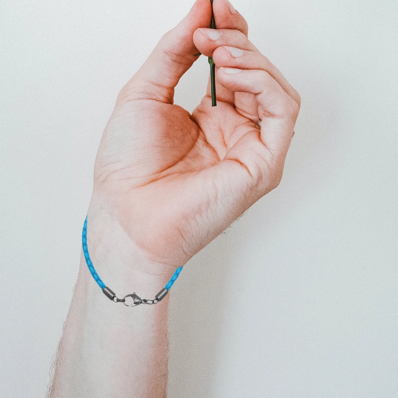 

20Pcs Cord Buckle Stainless Steel Strong Jewelry Fastener Suitable for Necklace Bracelet Connecting Rope 1.2mm Silver