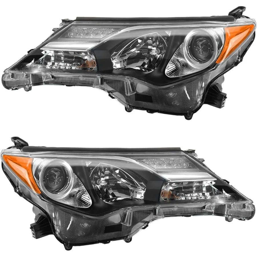 

Комплект фар в сборе для RAV4 TO2502217 TO2503217 20132015 с повышенной яркостью и длительным сроком службы, идеально подходит для Nig