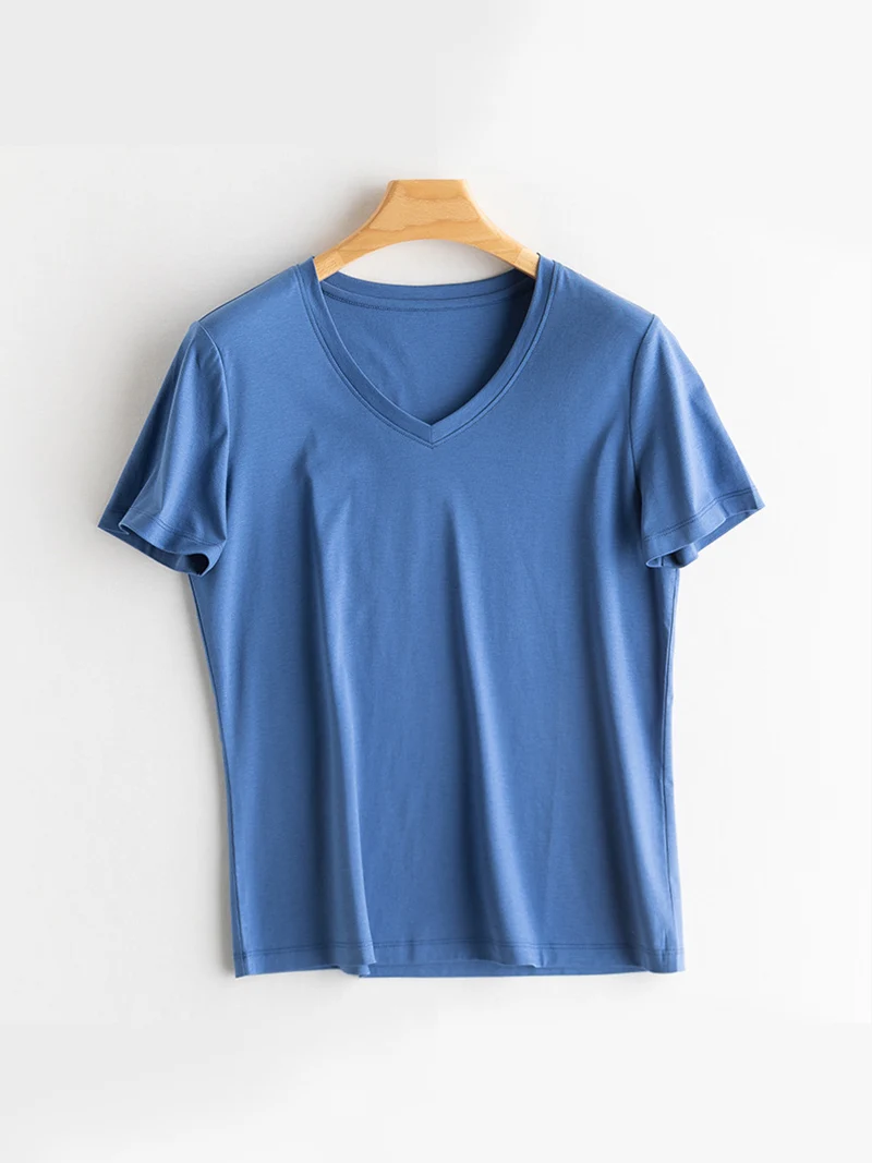 Jet Blue V neck
