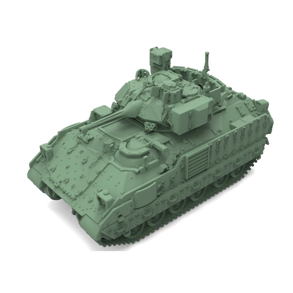 

1/144 1/200 1/350 1/700 SSMODEL SS791 Комплект военной модели США M3A3 Кавалерийские колесницы Брэдли Миниатюрные статические военные игры