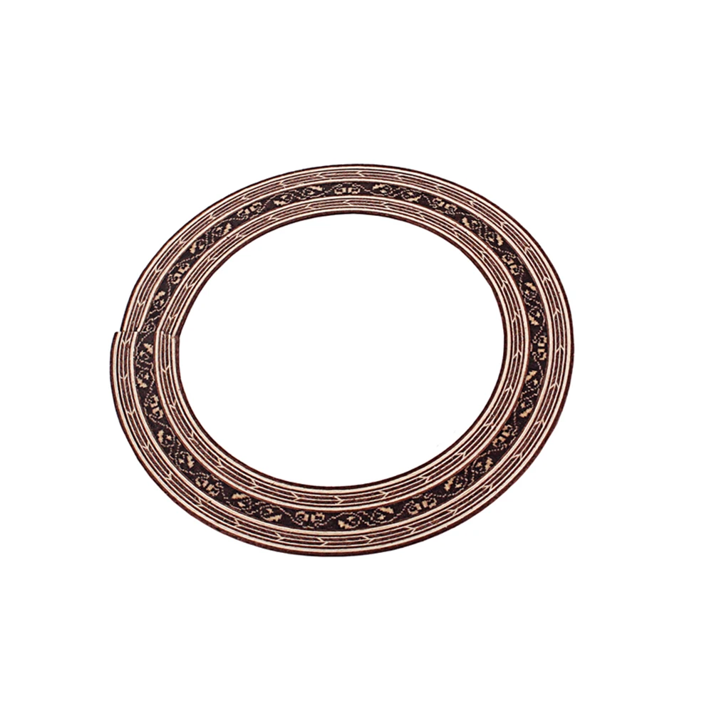 

Classical Guitar Sound Hole Rosette Wooden Mosaic Inlay Parts Decal Design Easy Apply Remove Fits Electric Bass