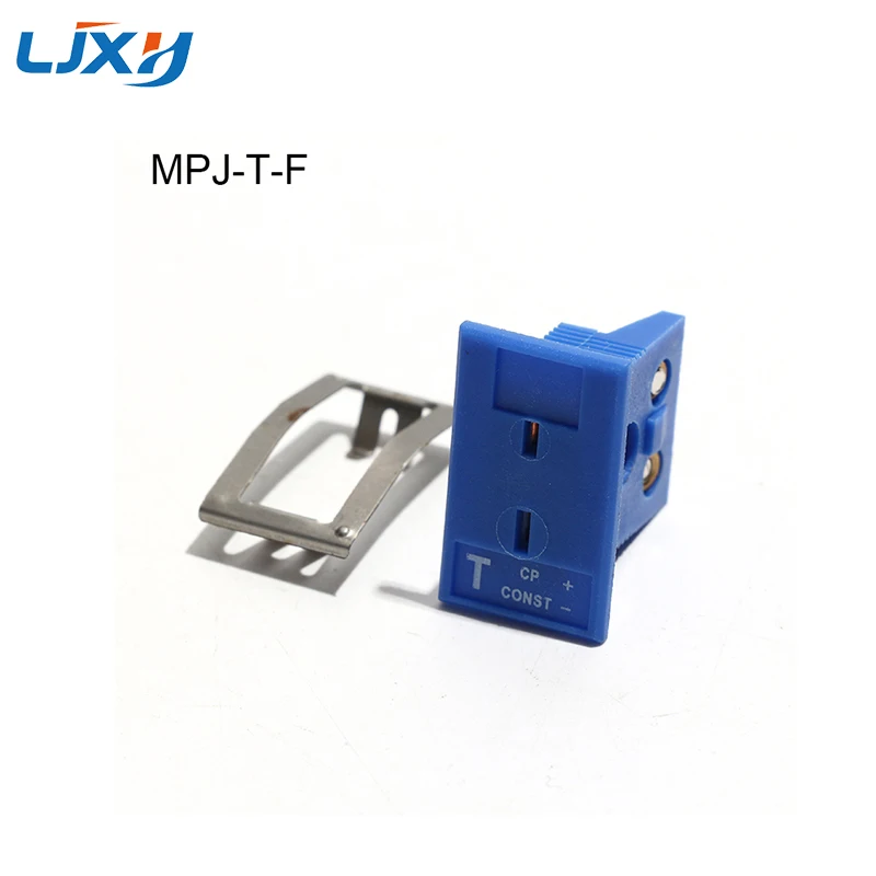 LJXH K/T/J/N/RS-Type MPJ-K-F MPJ-N-F MPJ-T-F MPJ-J-F MPJ-RS-F Thermocouple Panel Socket High Temperature Resistant Connector