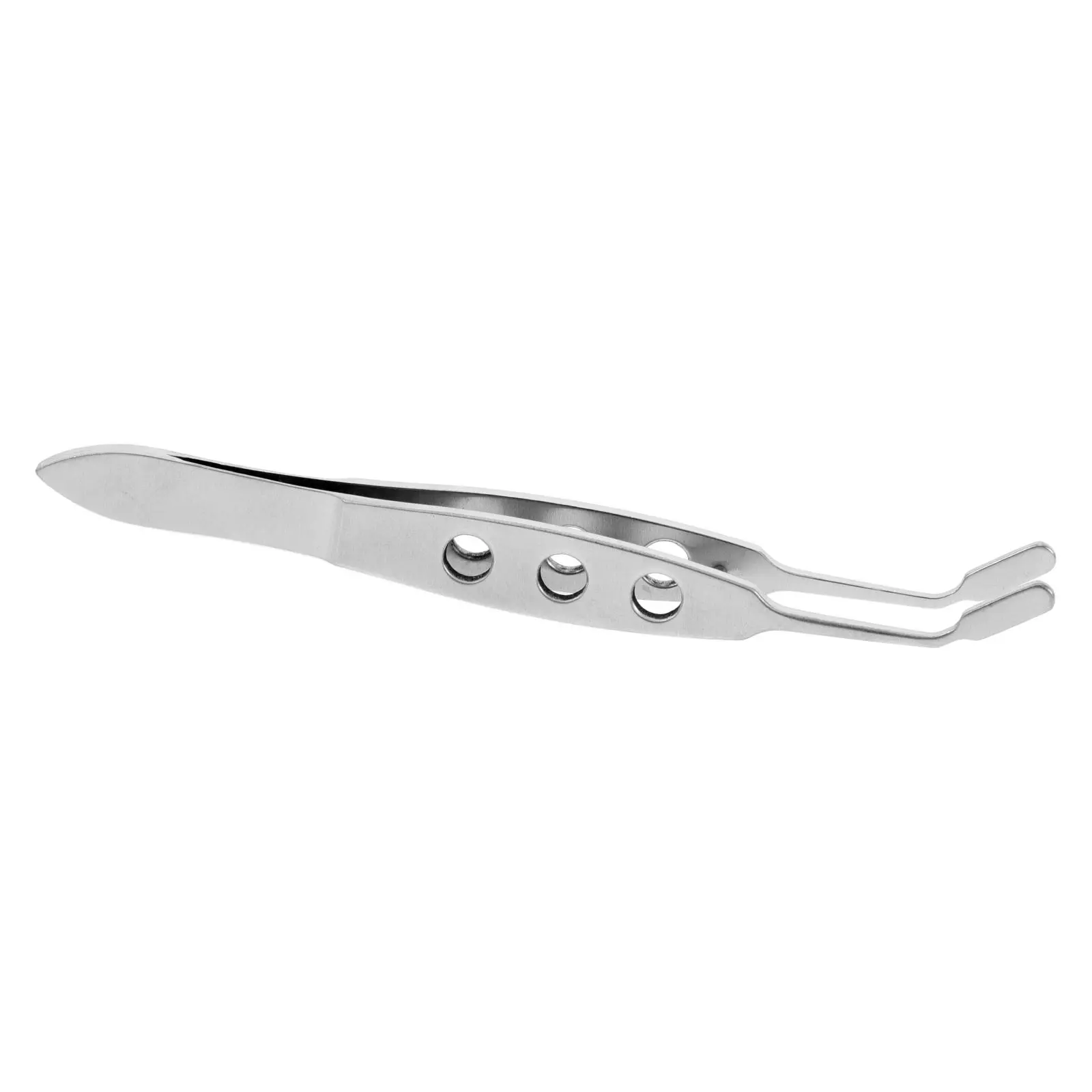Meibomian Gland Eyelid Tweezers Stainless Steel Professional Massage Tool Plate Flipper Forceps - view 4
