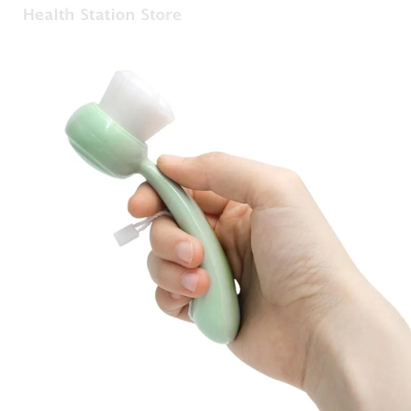 Limpiador de poros con cepillo facial para lavar ​ ​   Cepillo exfoliante facial para el cuidado facial de limpieza profunda ​ ​   Puntos negros blandos ​ ​ Cepillo de limpieza facial ​ ​