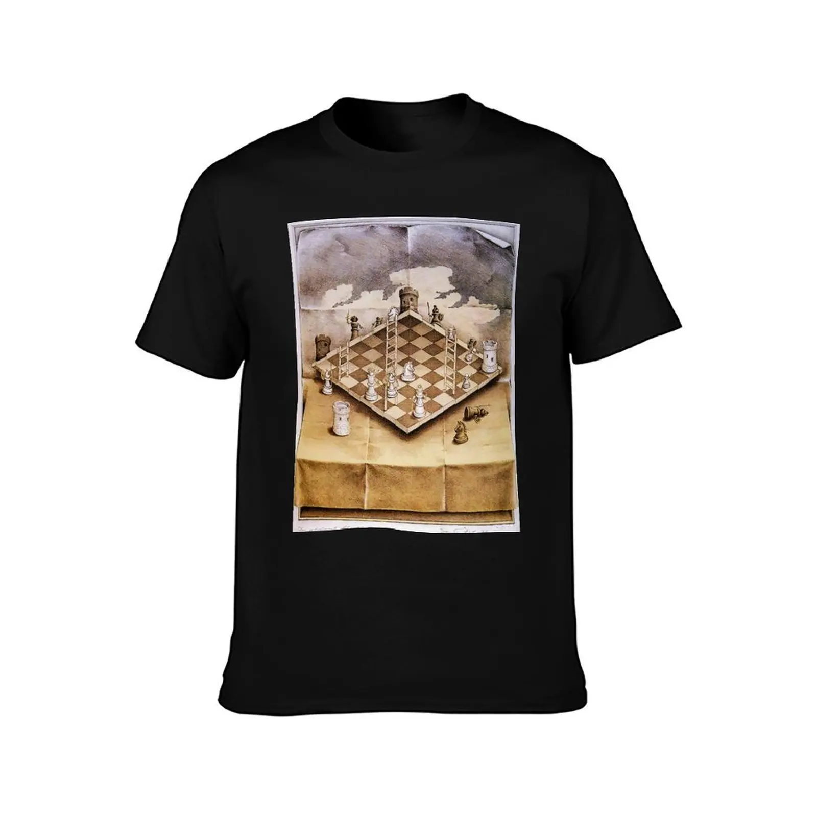 M.C. Escher T-Shirt oversized graphic tee quick-drying graphic tee shirt mens fashion