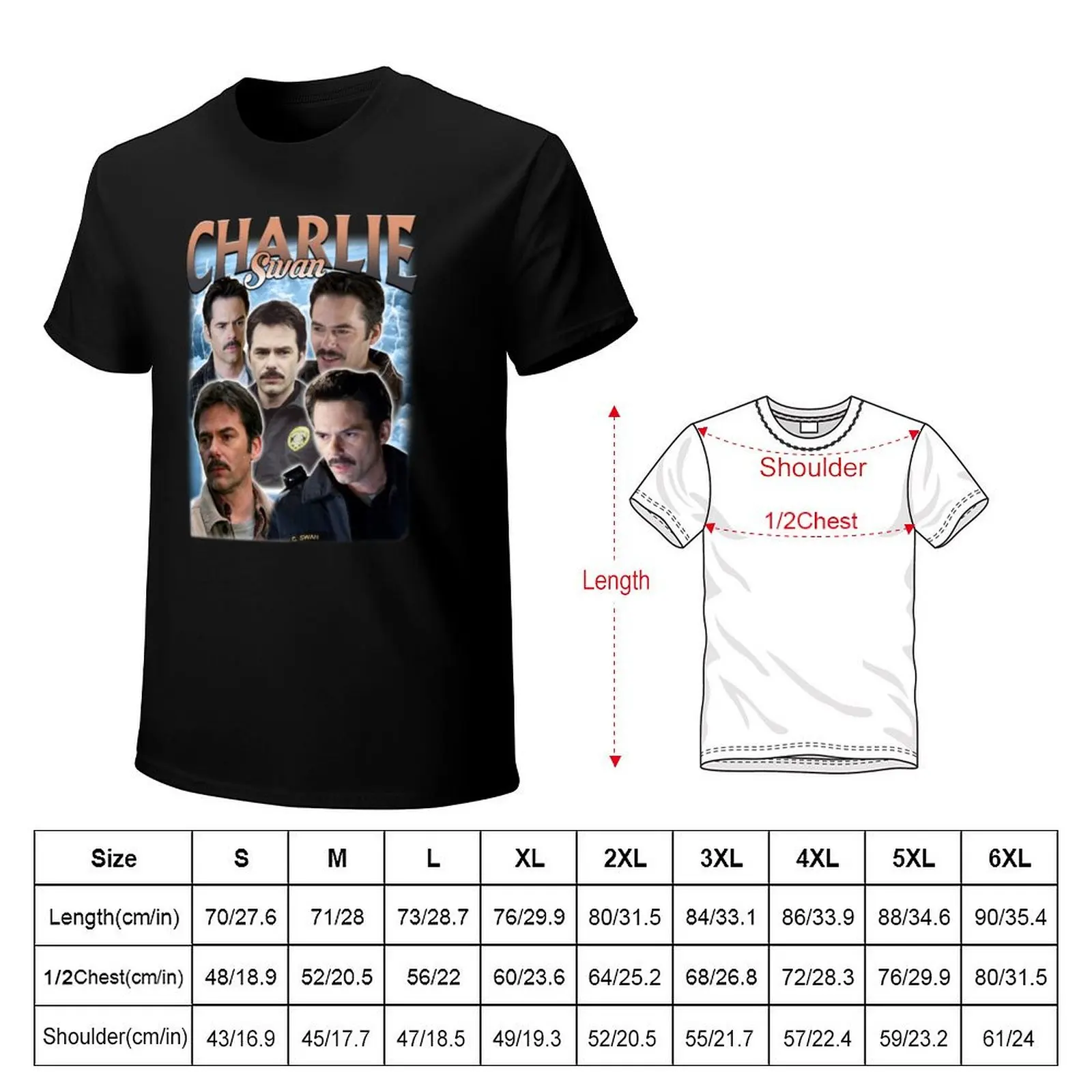 Chárlíe Swán Twílíght, Team Chárlie TWíLíght T-Shirt Ultra Soft Breathable Tee Top