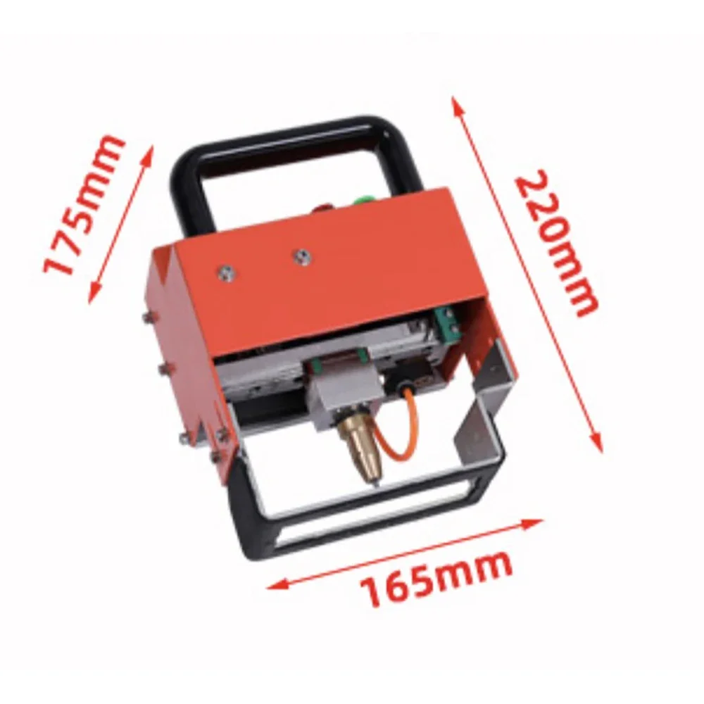 220V/110V Portable Metal Pneumatic Dot Peen Marking Machine For Vin Code(80*20mm) Frame Marking Machine Chassis Number