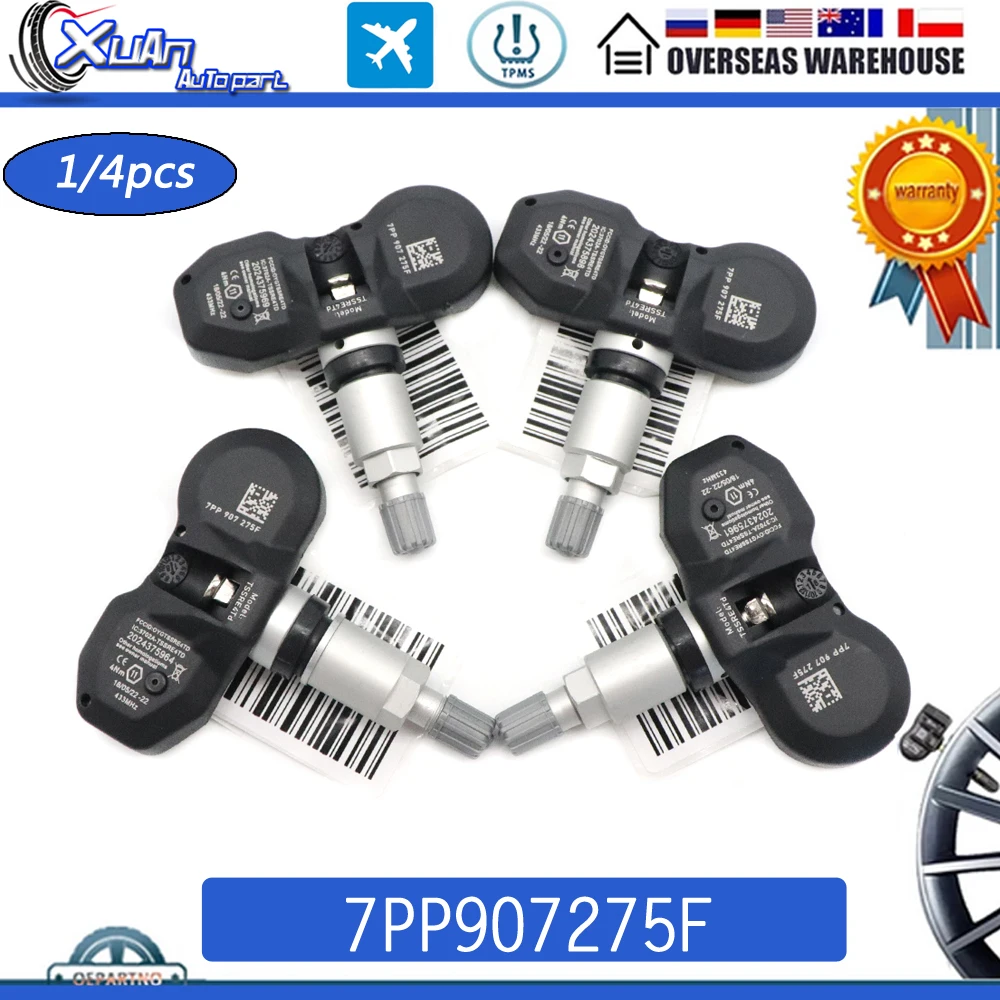 

7PP907275F TPMS датчик давления в шинах для AUDI A4 A6 A8 Q7 R8 RS4 RS7 S4 S6 S8 2002-2017 для BMW 128i 328i 433 МГц