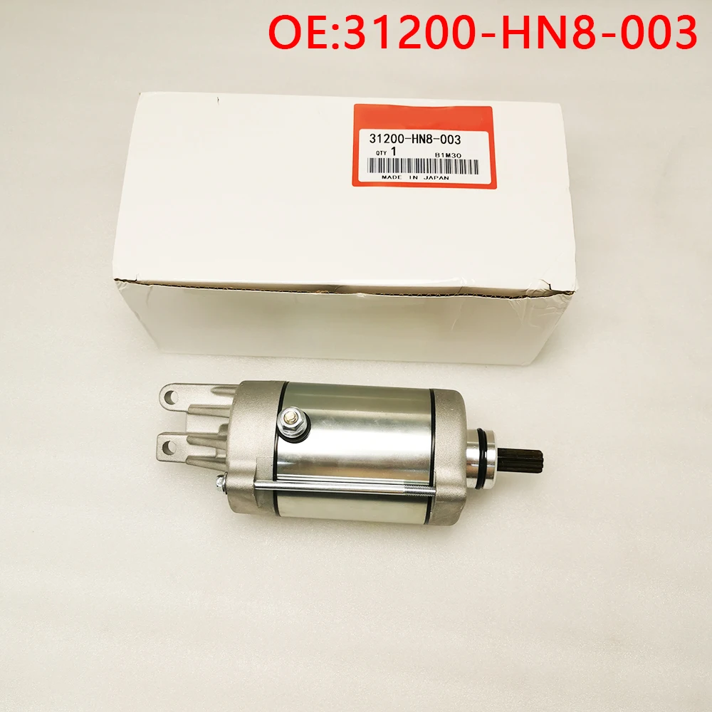 

For High quality New For 31200-HN8-003 Starter Motor for Honda TRX680 Rincon 680 A Rincon 650 SXS700 M4 M4D M2 M2D Pioneer 700