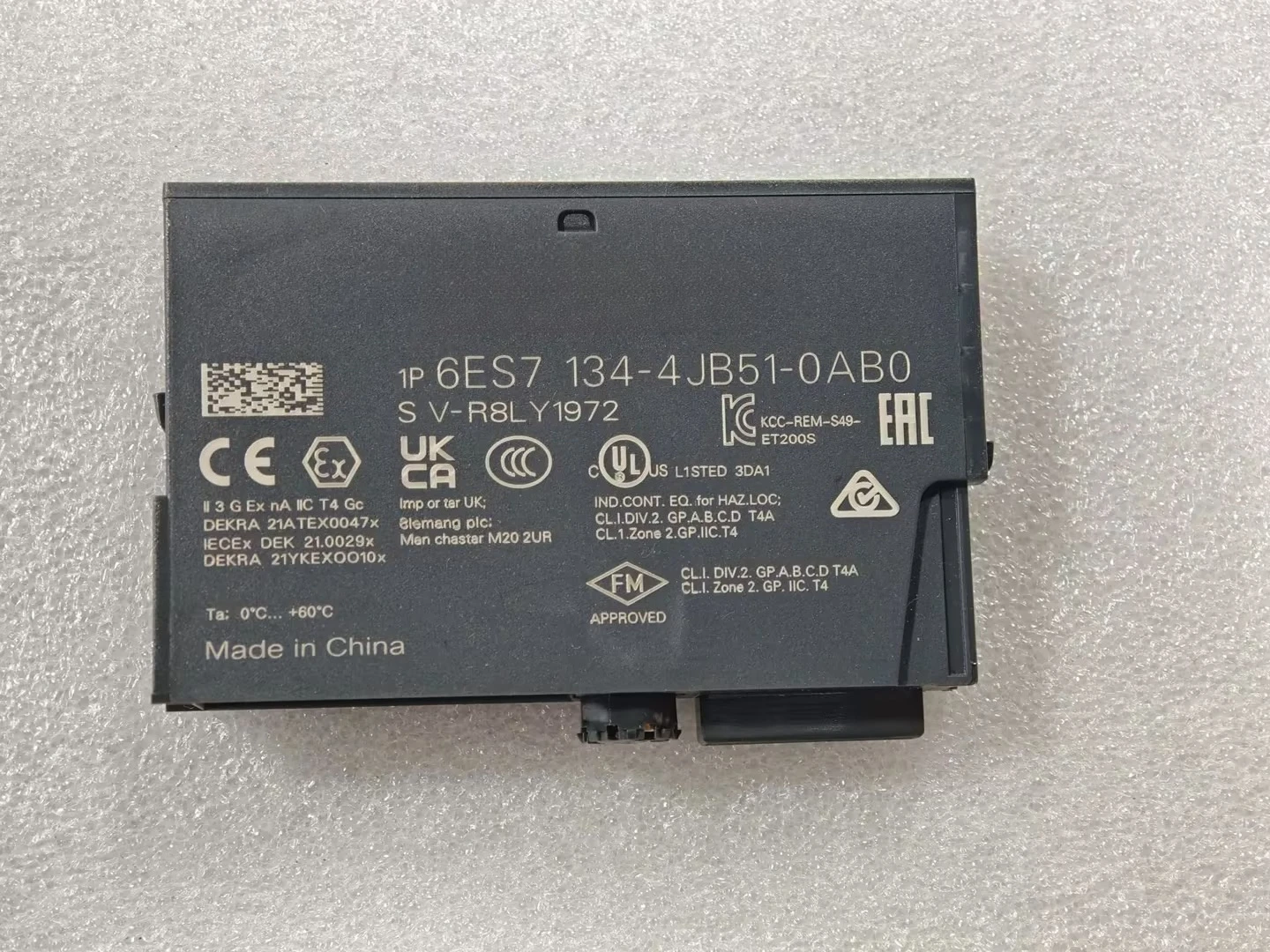 Brand New Original 6ES7134-4JB51-0AB0 ET-200S Analog Input Fast Delivery