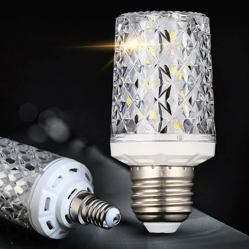 

24W 30W 40W 50W Bright Light Bulb AC85-265V Anti-glare E14 Chandelier Lamp B22 E27 LED Corn Bulb for Crystal Pendant Lighting