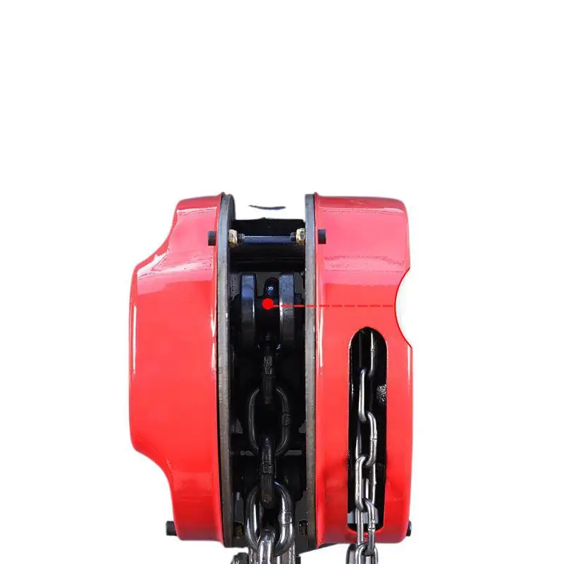 Rewind chain chain hoist new 2 1 ton 3 tons 5 tons round triangular small hoist crane 10 tons manual chain