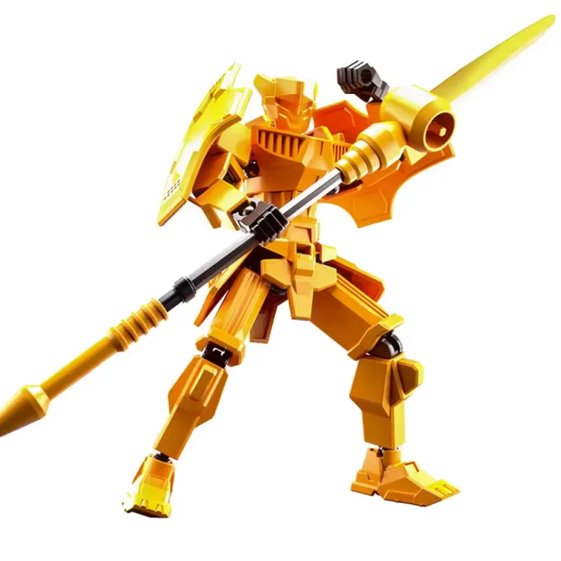 Angel Titan Joint Man Decompressie T13 Robot Magnetisch Multi Joint Assembleerbaar Model Speelgoed 9pcs Menselijk Lichaam Model Karakter Gift