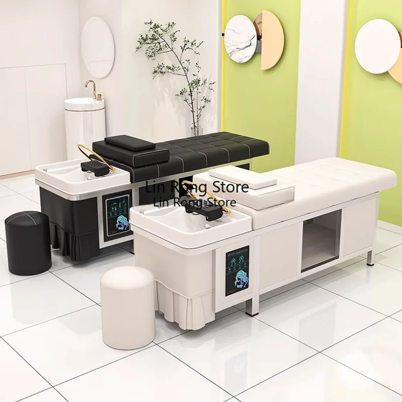 Pedicure Spa Foot Salons Chairs Living Room Shaving Hair Washing Bed Mobile Shampoo Basin Beauty Cama De Pilates Salon Wash