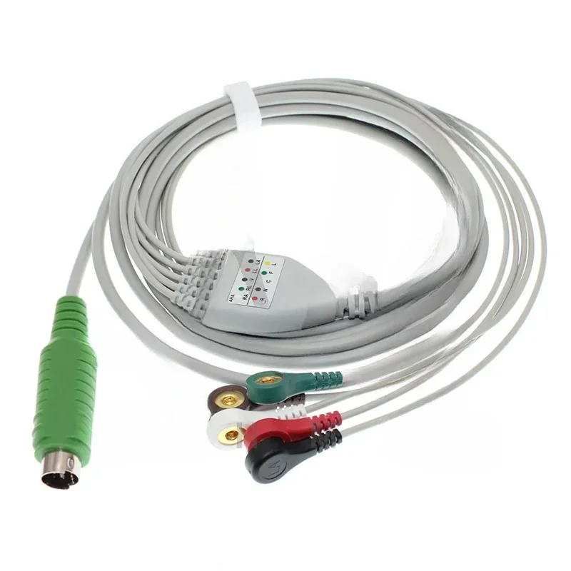 

Compatible With 7 Pin M160246, M360697, MP800 Multi-Parameter Patient Cable 3/5 Lead Wire
