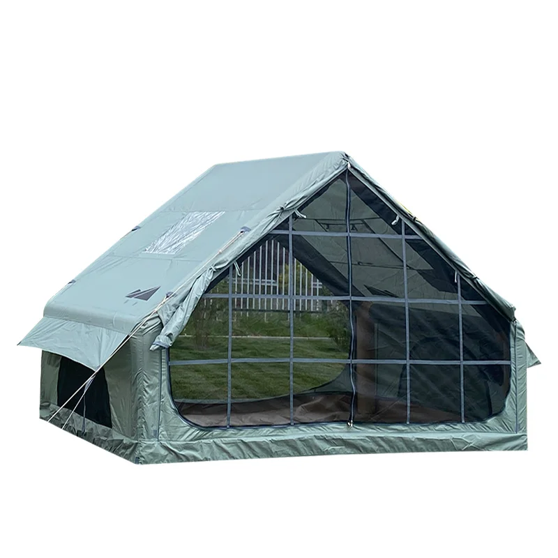 

Легкоустанавливаемая водонепроницаемая уличная палатка из оксфордской ткани, большая надувная палатка для кемпинга, надувная палатка для путешествий