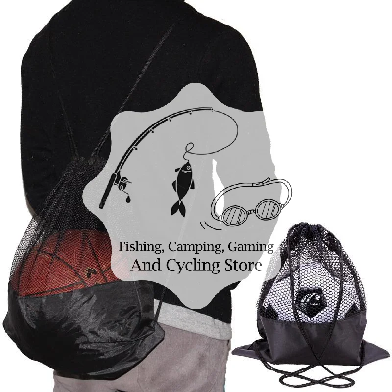 Mesh Bag Portable Football Storage Backpack Outdoor Basketball Volleyball Multifunctional Storage Bags